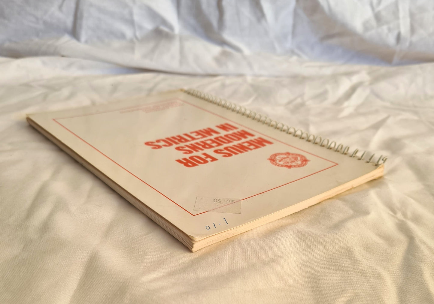 Menus for Moderns in Metrics by South Australian Country Women’s Association Incorporated