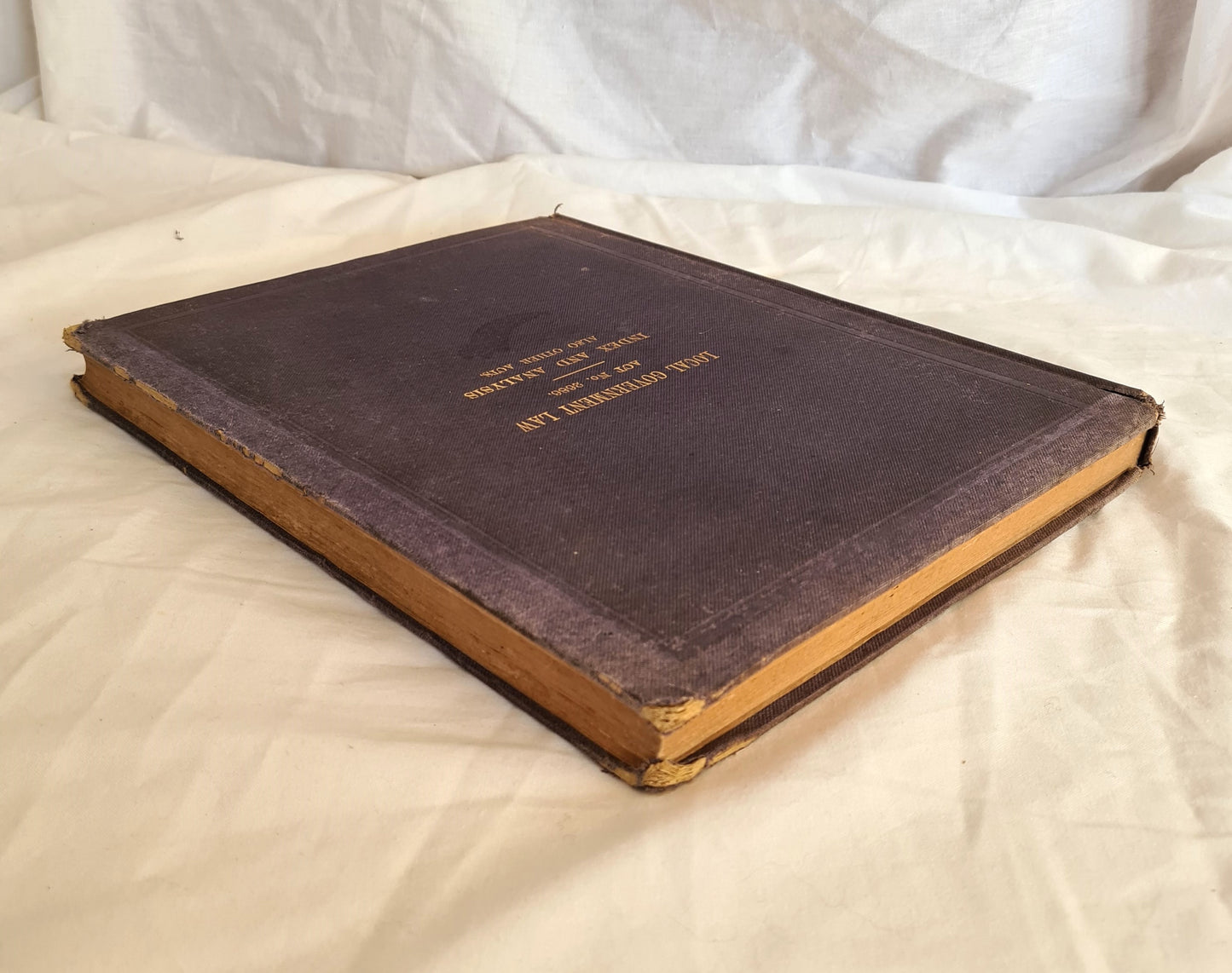 Local Government Law Principal Act, No. 2686.