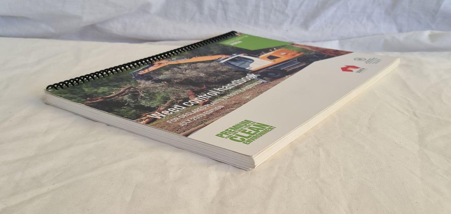 Weed Control Handbook July 2015 Edition by NRM Biosecurity