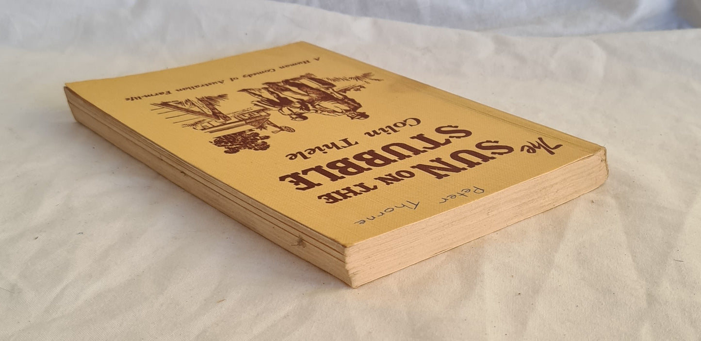 The Sun on the Stubble by Colin Thiele (inscribed cover)