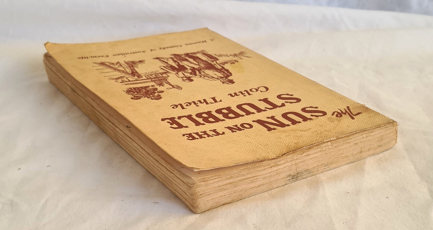 The Sun on the Stubble by Colin Thiele (tape residue)