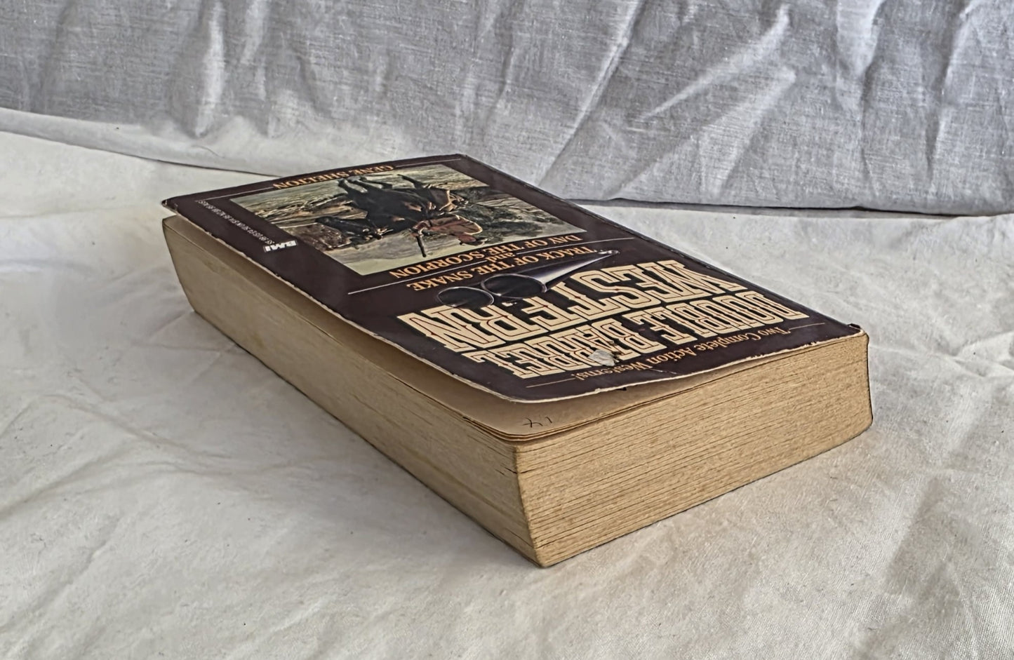 Double Barrel Western Track of the Snake and Day of the Scorpion by Gene Shelton