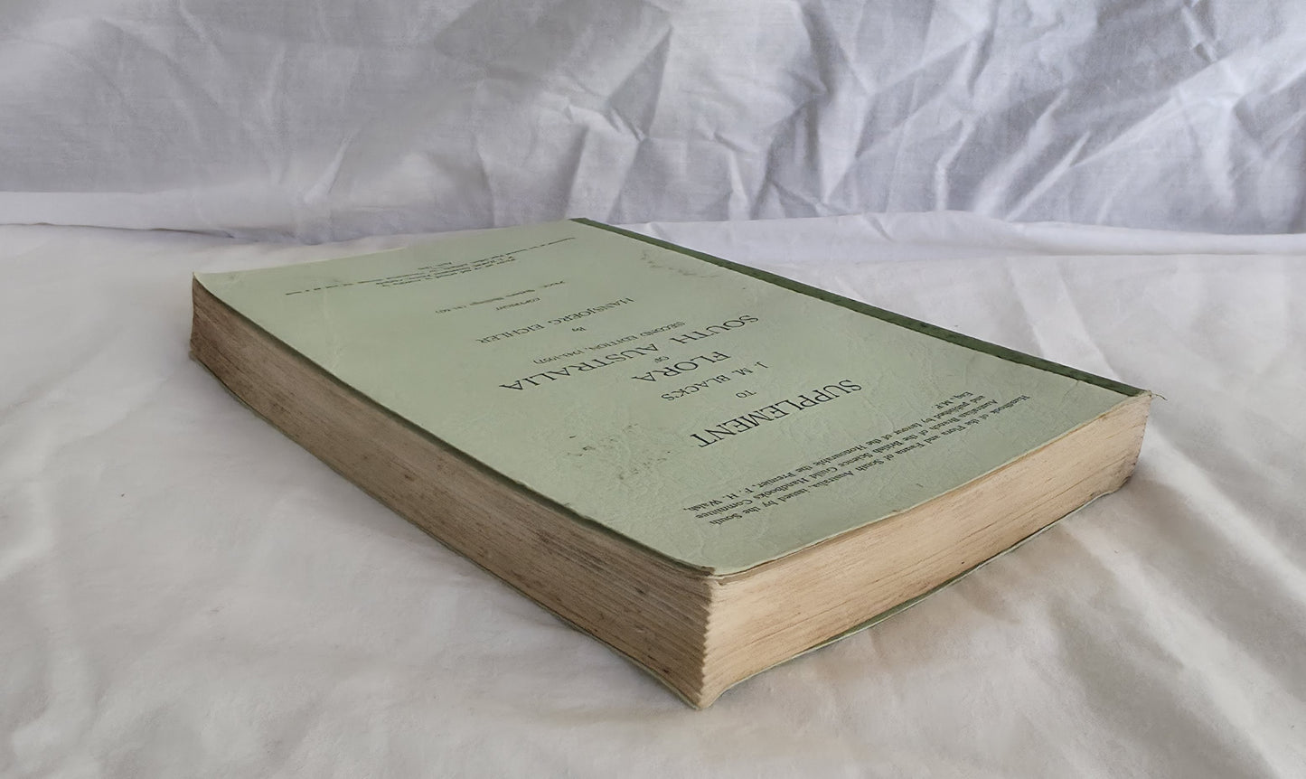 Supplement to J. M. Black’s Flora of South Australia Parts IV by Hansjoerg Eichler