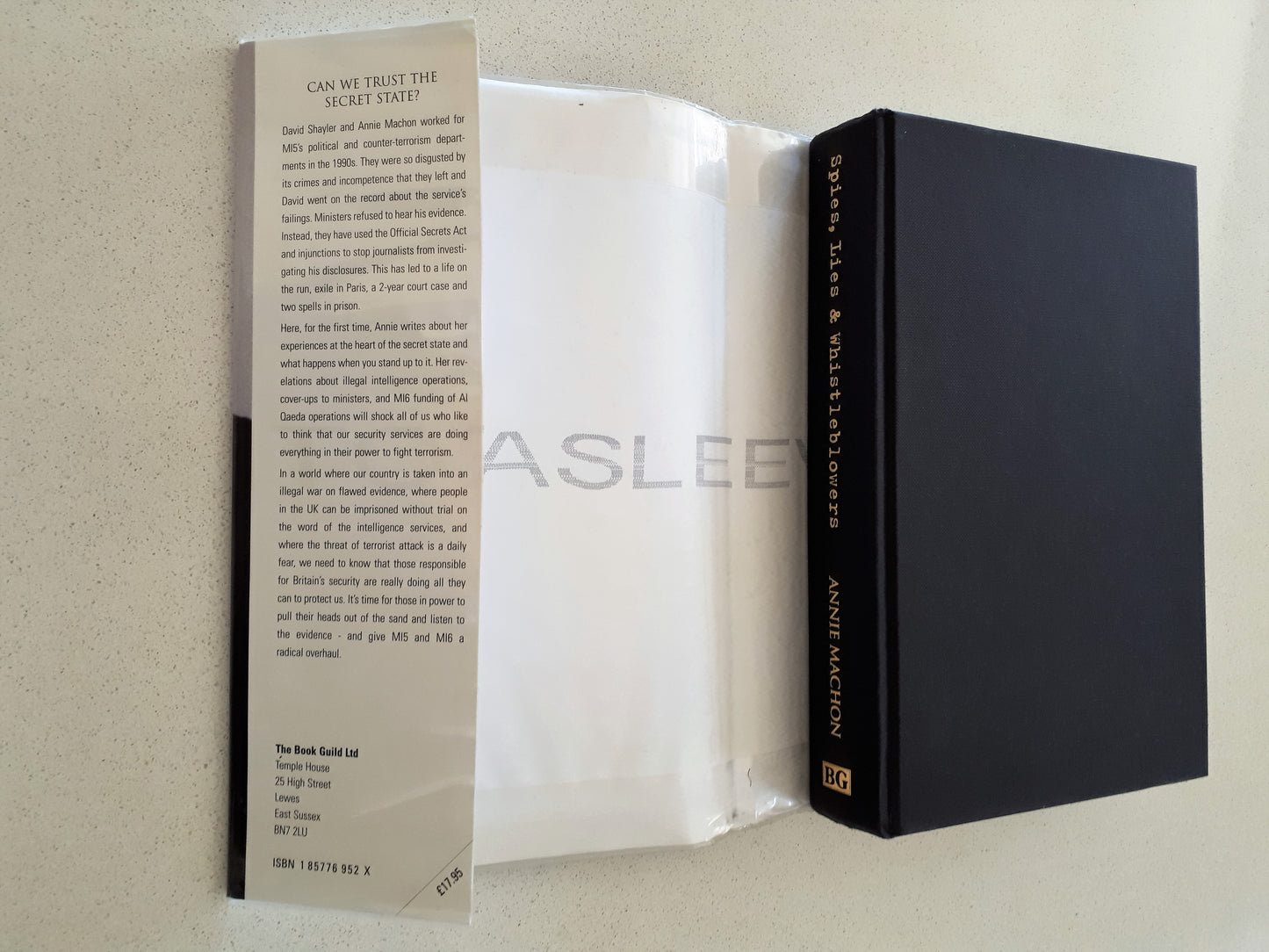 Spies, Lies & Whistleblowers by Annie Machon