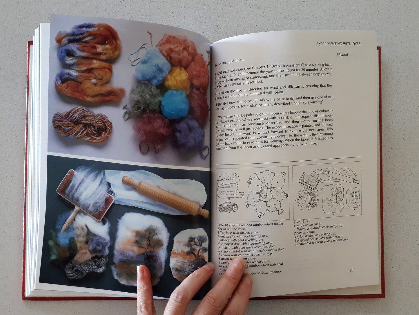 Synthetic Dyeing by Frances and Tony Tompson