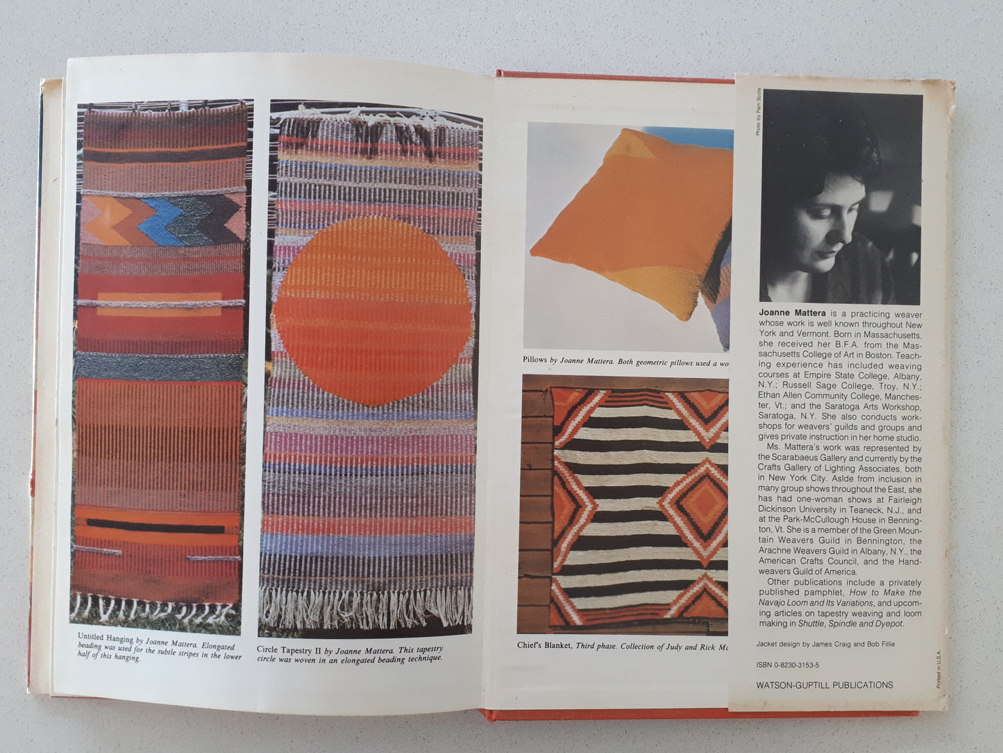 Navajo Techniques For Today's Weaver by Joanne Mattera