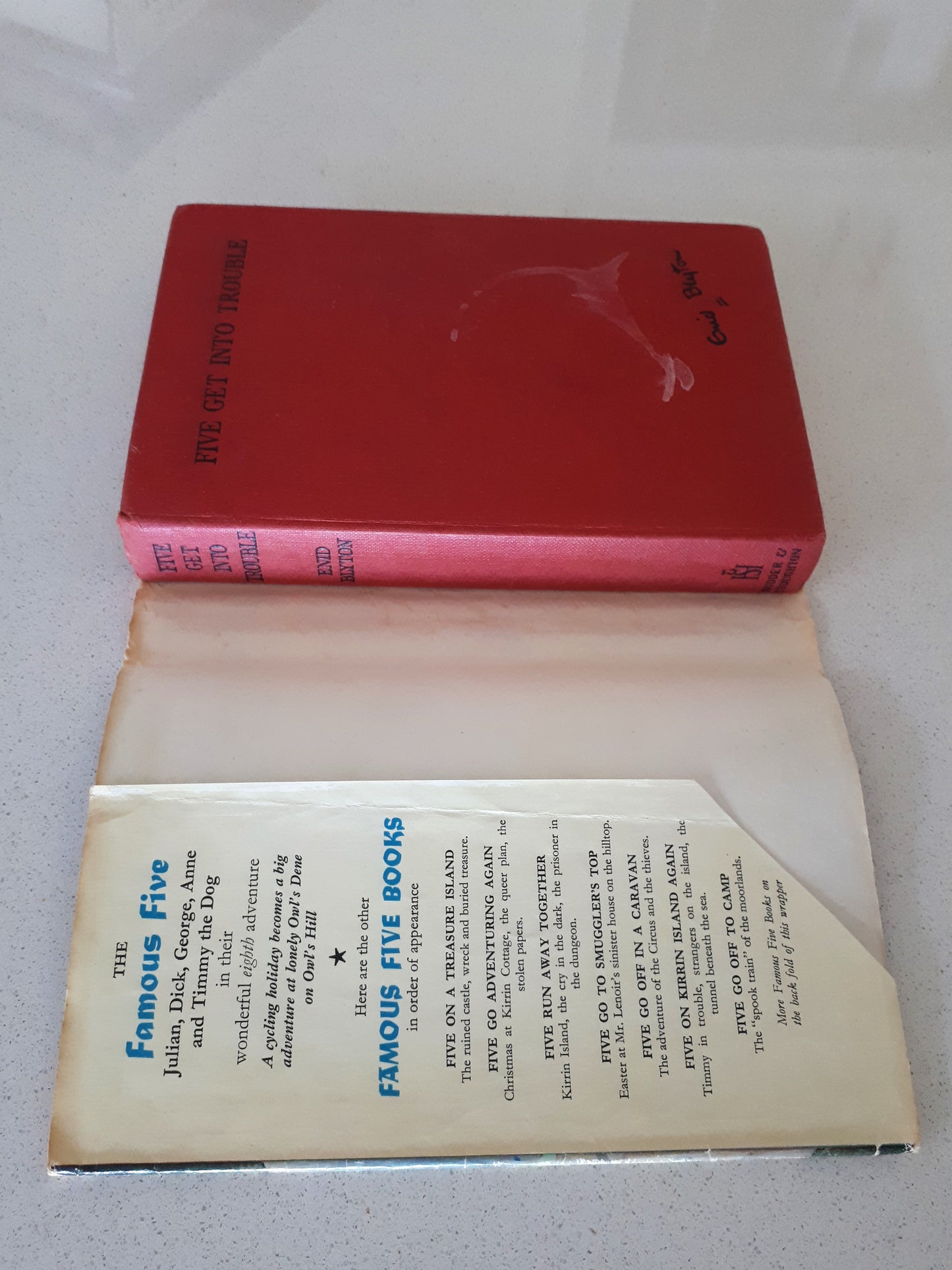 Five Get Into Trouble by Enid Blyton