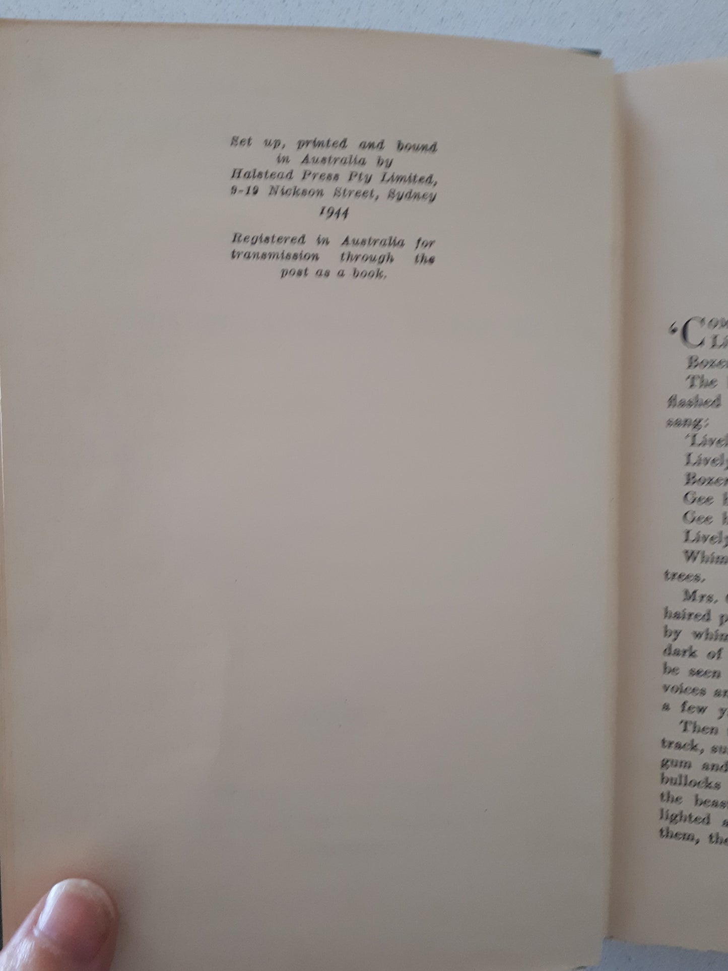 Working Bullocks by Katharine Susannah Prichard