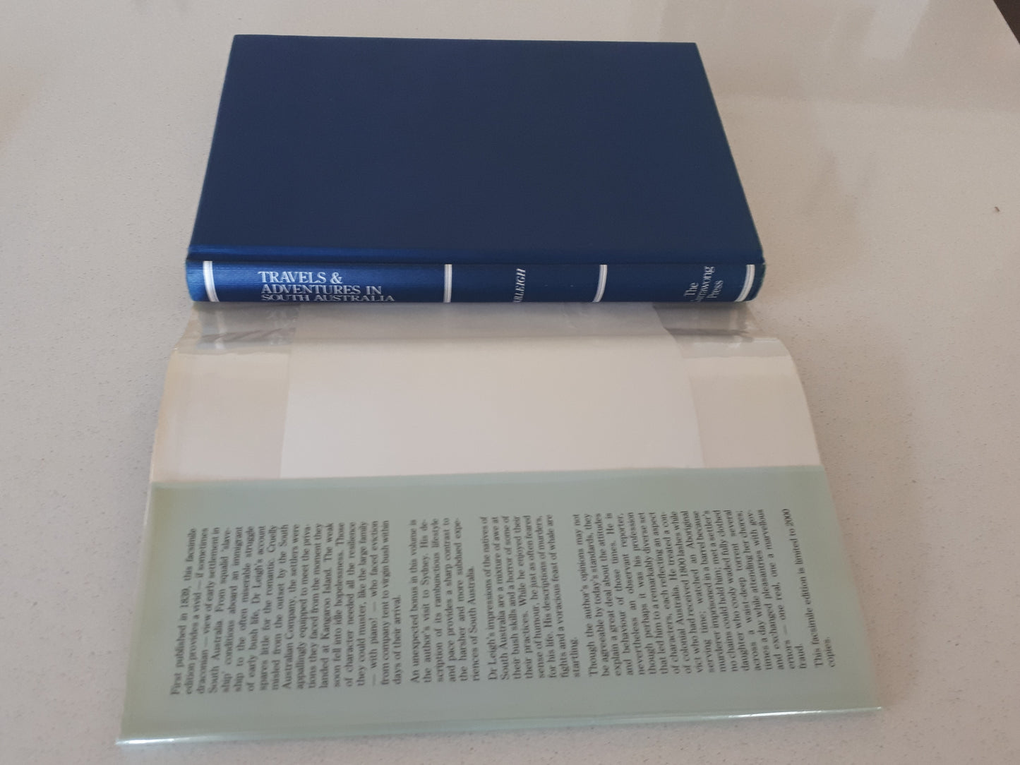 Travels & Adventures In South Australia 1836-1838 by W. H. Leigh