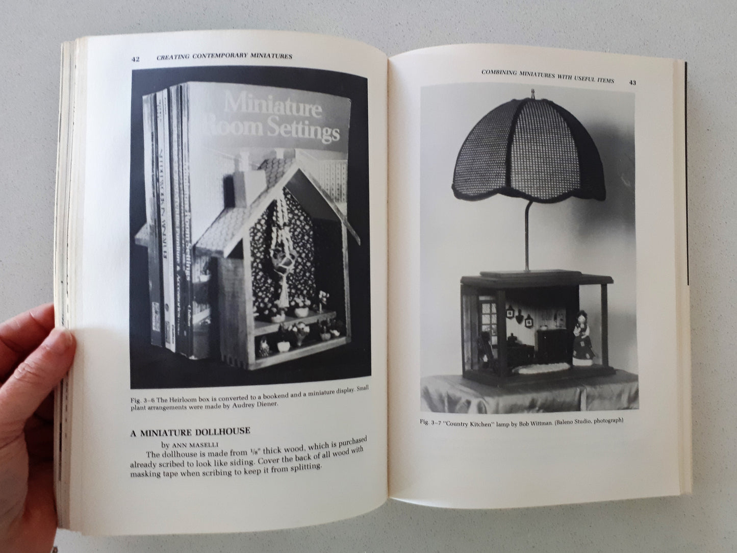 Contemporary Miniature Room Settings by Helen Ruthberg