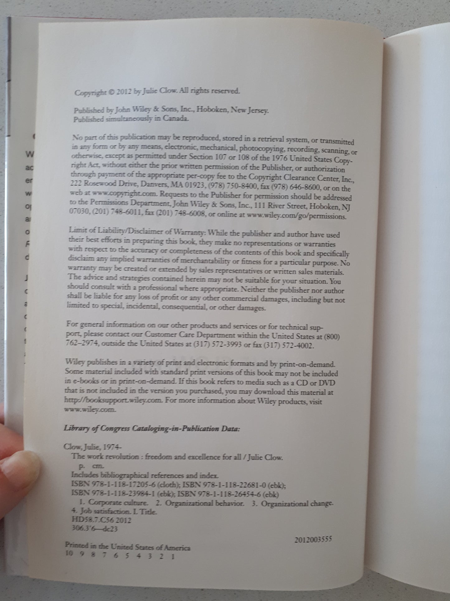 The Work Revolution by Julie Clow