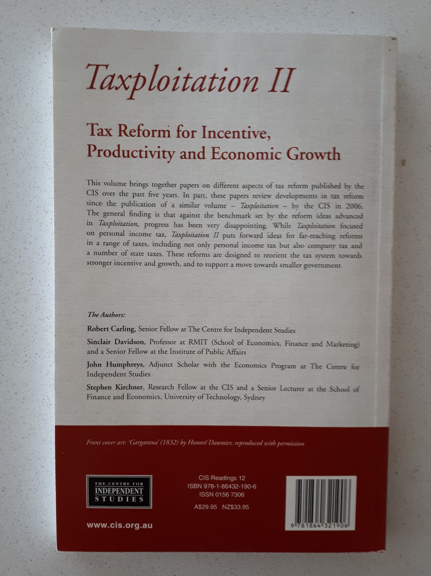 Taxploitation II edited by Robert Carling