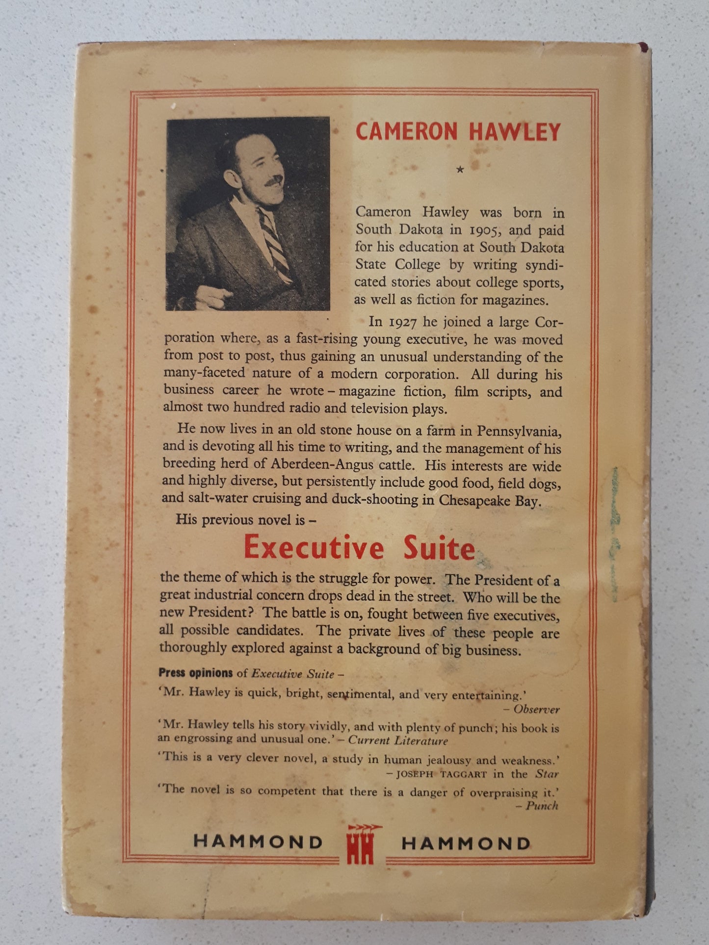 Cash McCall by Cameron Hawley