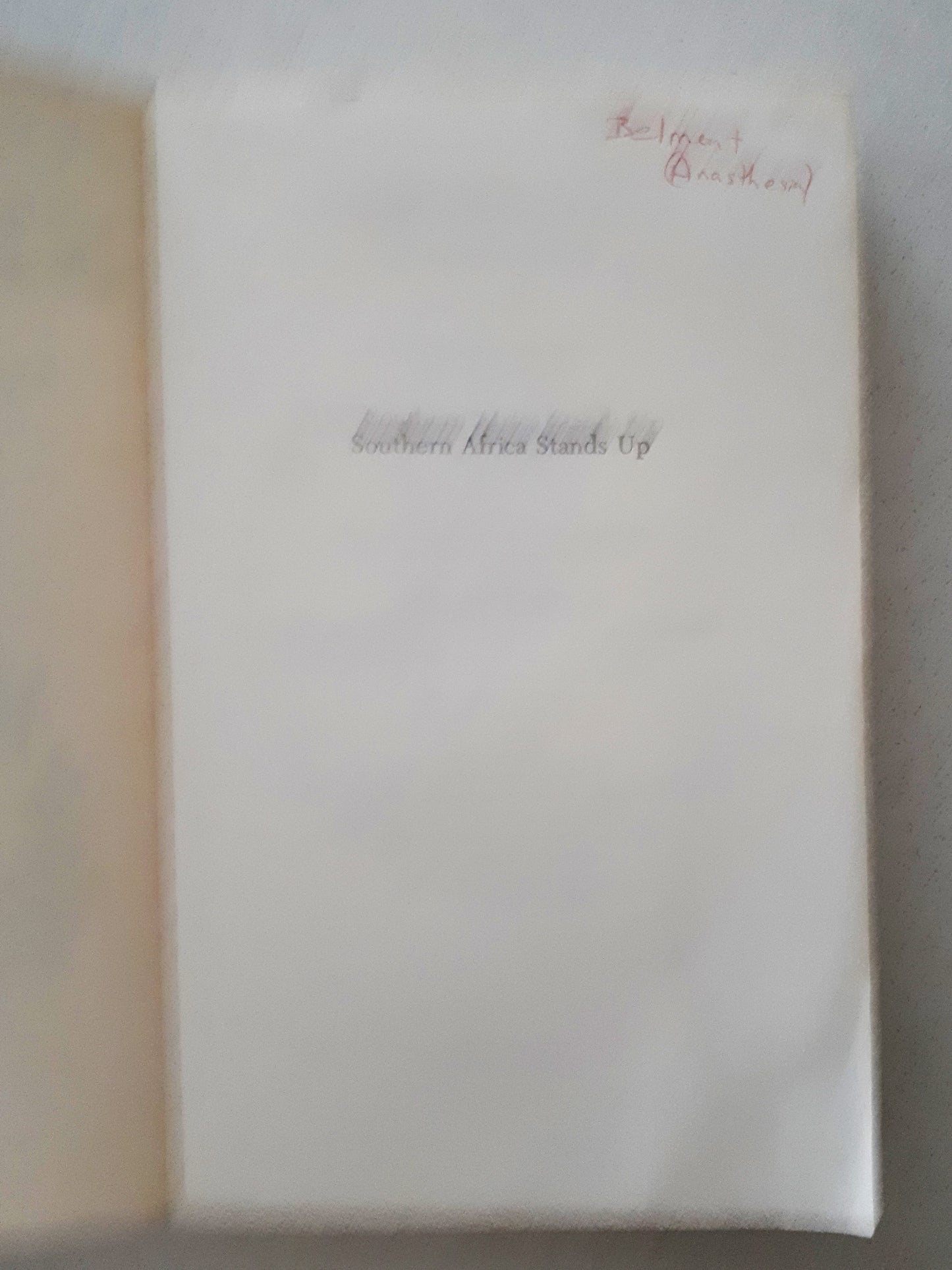 Southern Africa Stands Up by Wilfred Burchett