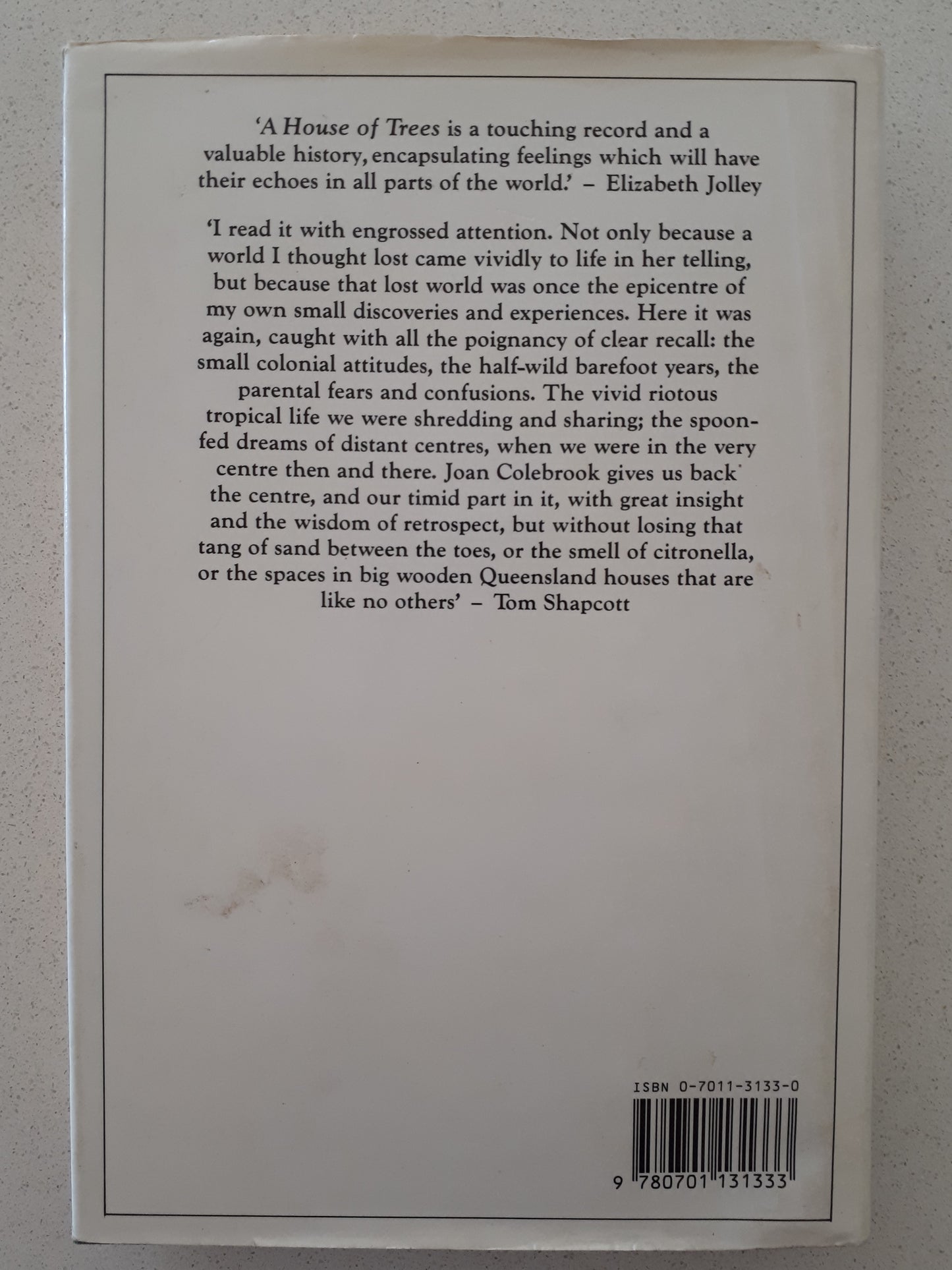 A House of Trees by Joan Colebrook