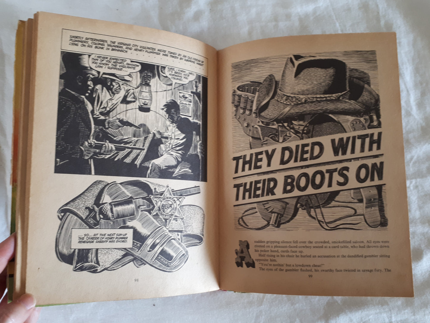 Buffalo Bill Wild West Annual #7 by Rex James and Denis McLoughlin