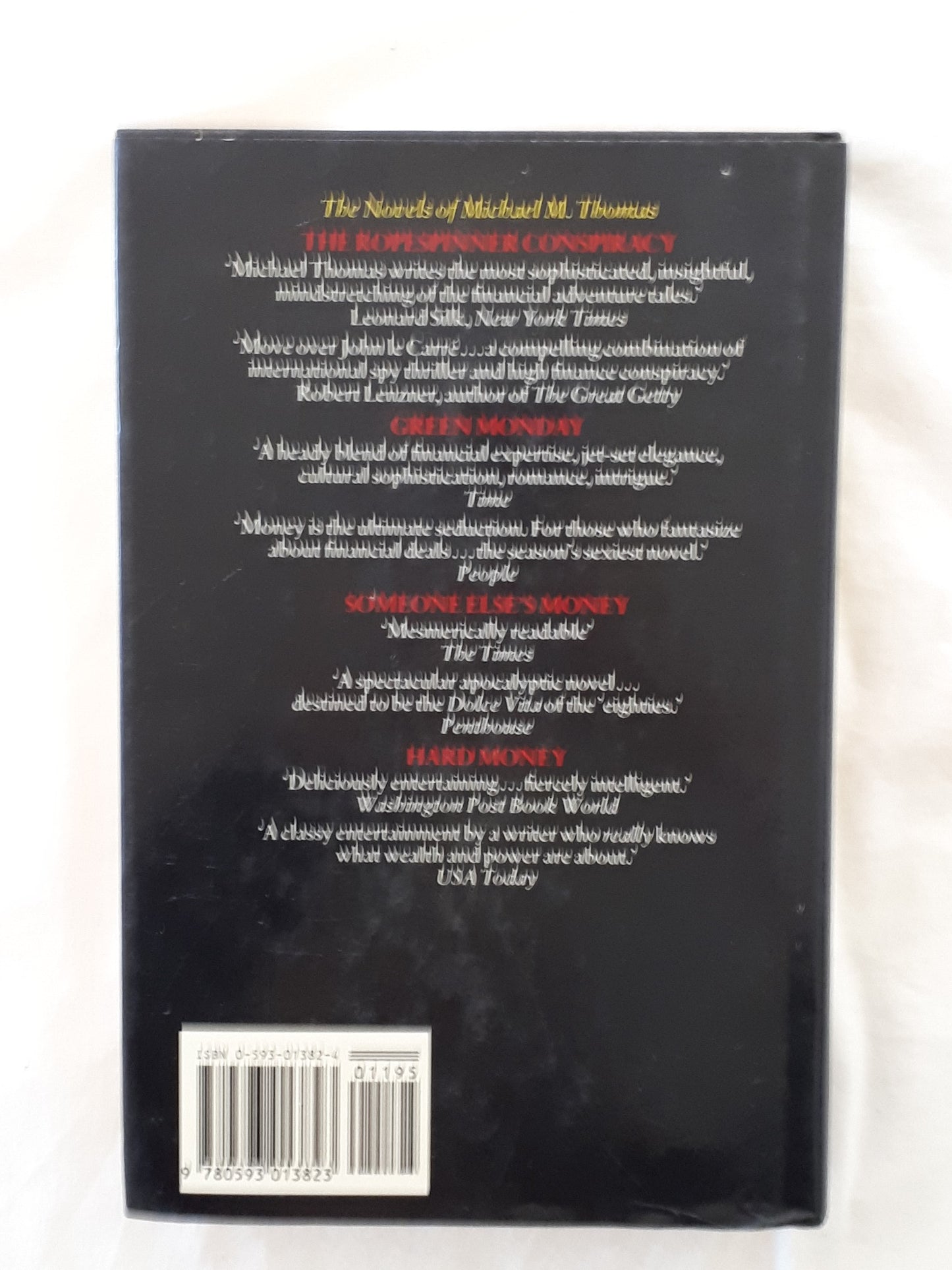 The Ropespinner Conspiracy by Michael M. Thomas