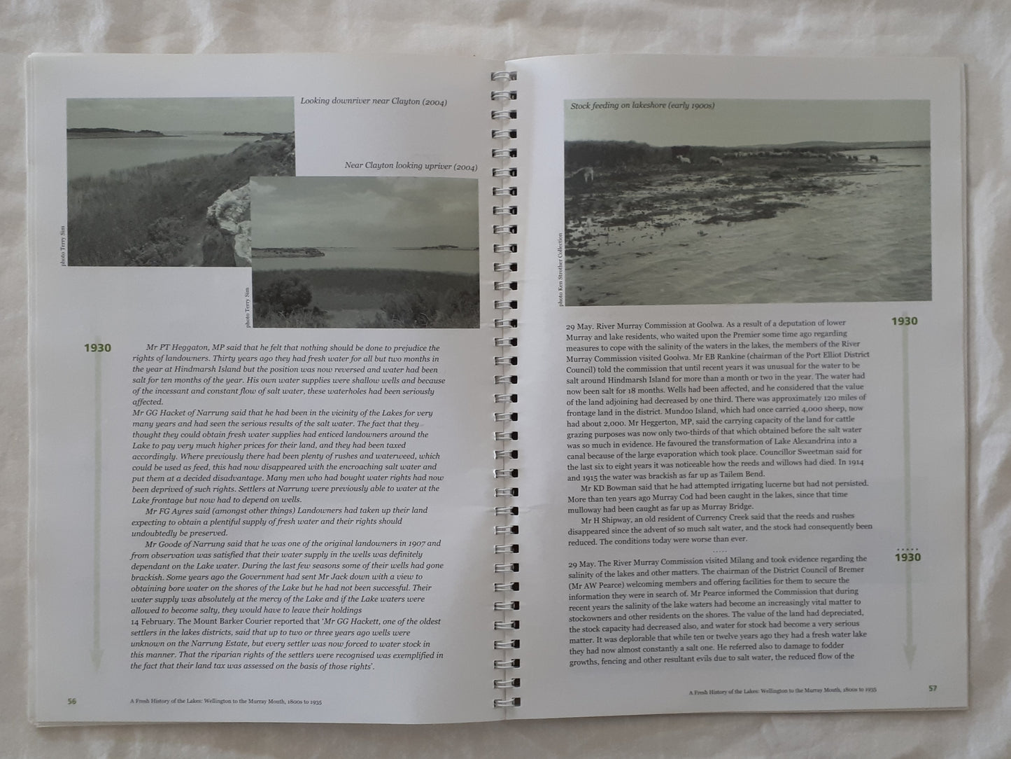 A Fresh History of the Lakes by Terry Sim and Kerri Muller