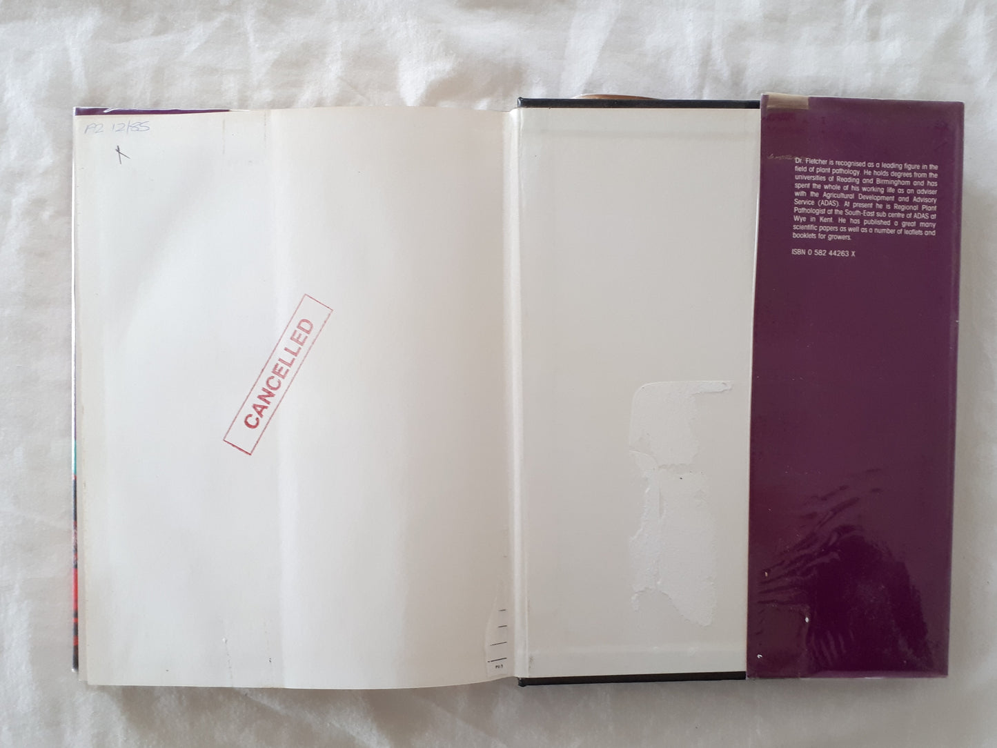 Diseases of Greenhouse Plants by J. T. Fletcher