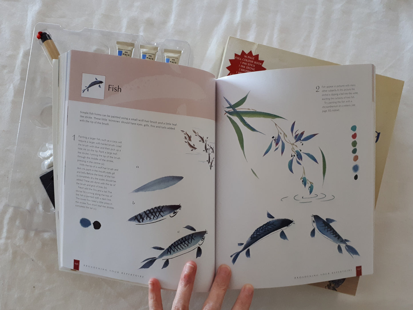 Chinese Brush Painting Set by Jane Dwight