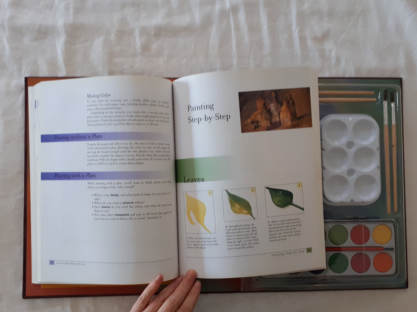 Easy Watercolor An Introductory Course - Book & Gift Set by Marcia Moses