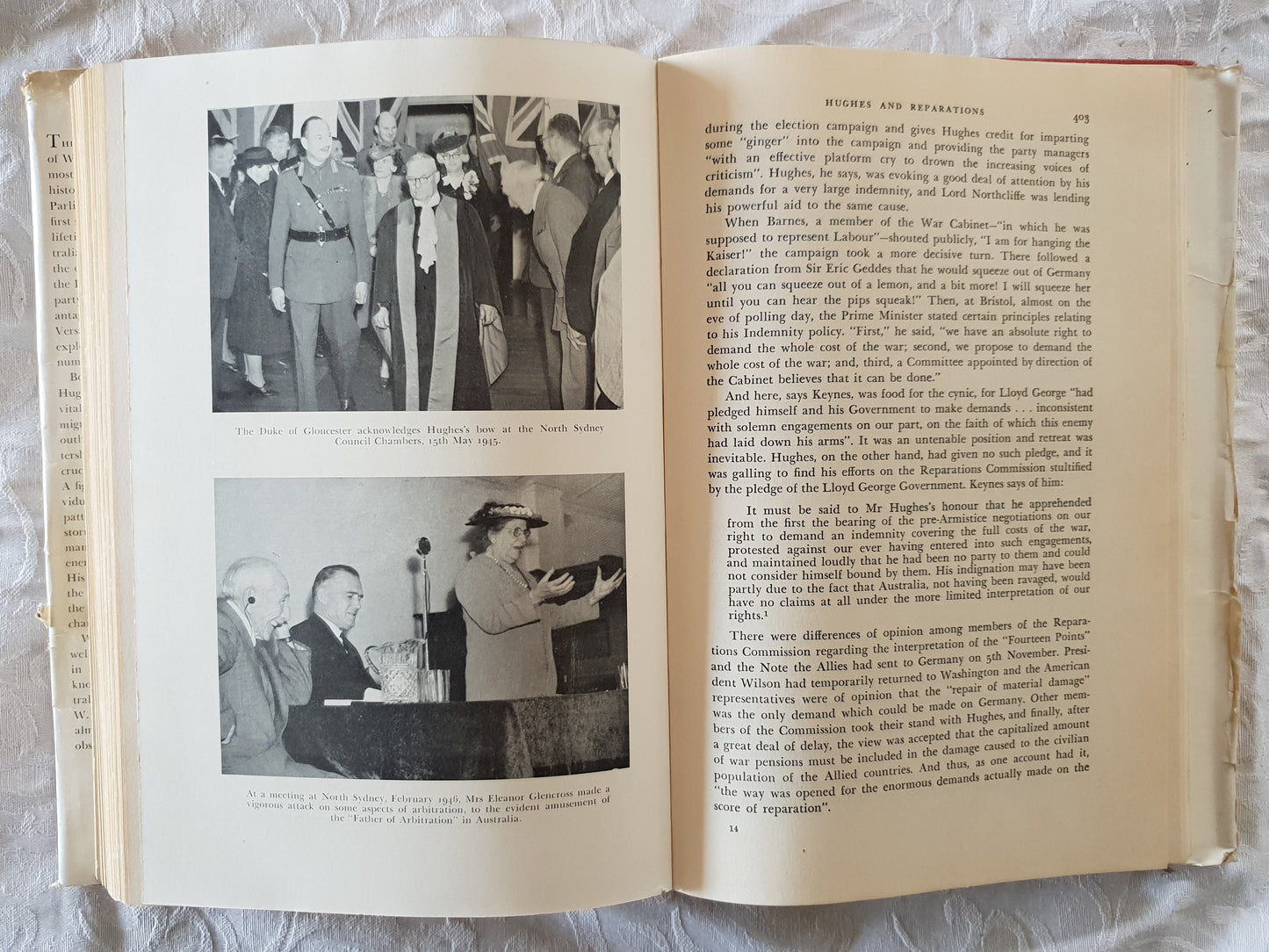 William Morris Hughes by W. Farmer Whyte