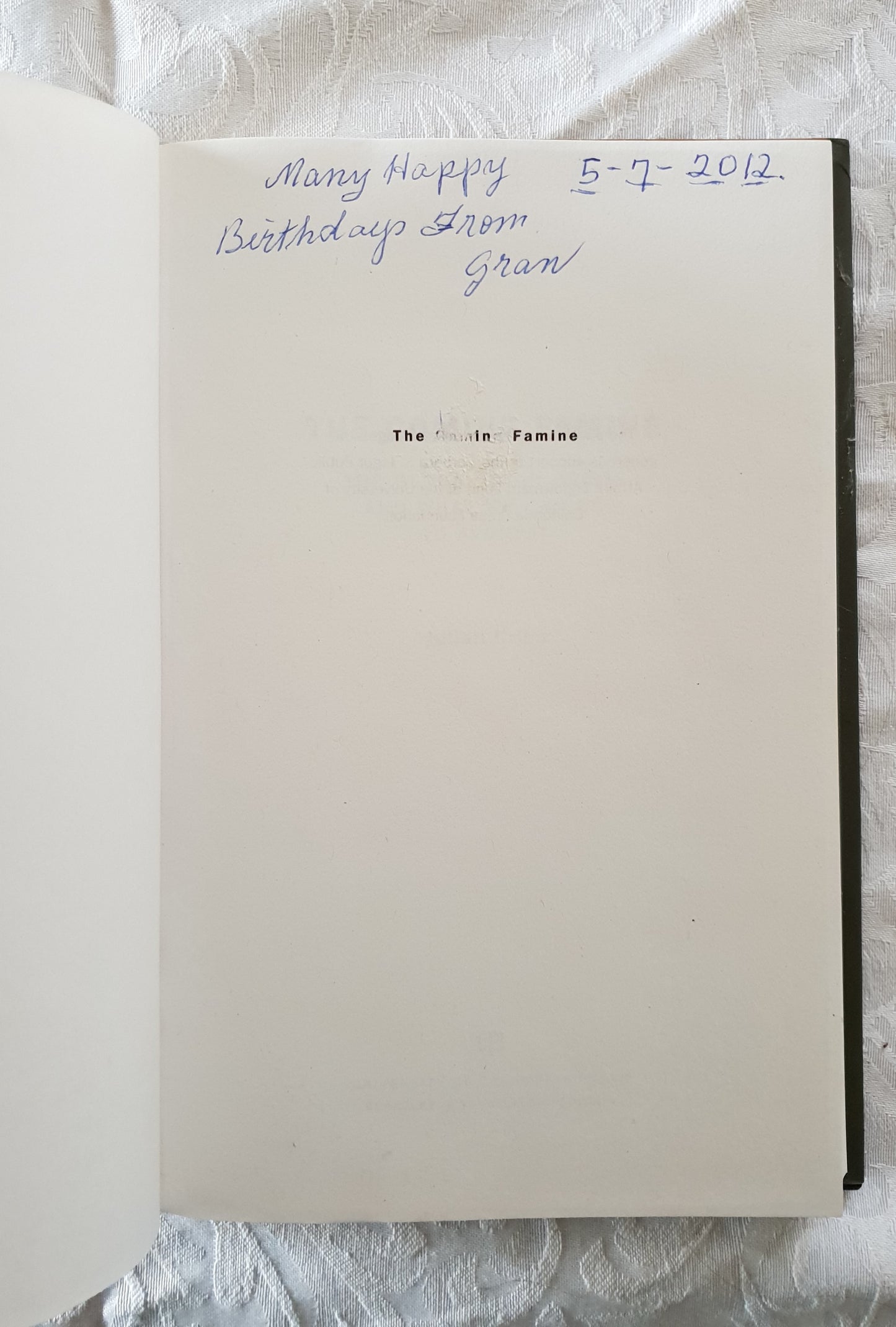 The Coming Famine by Julian Cribb