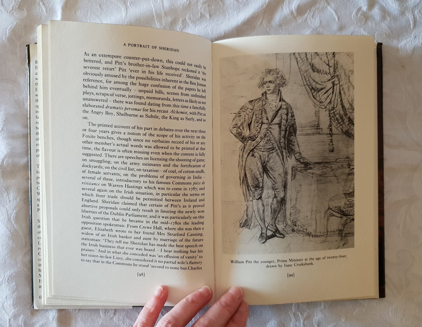 A Portrait of Sheridan by Stanley Ayling