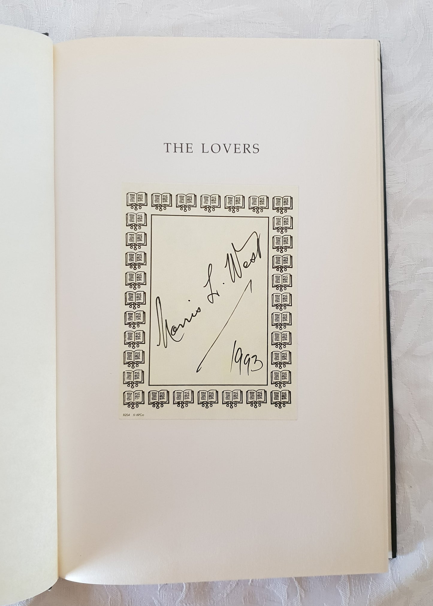 The Lovers by Morris West (Signed)