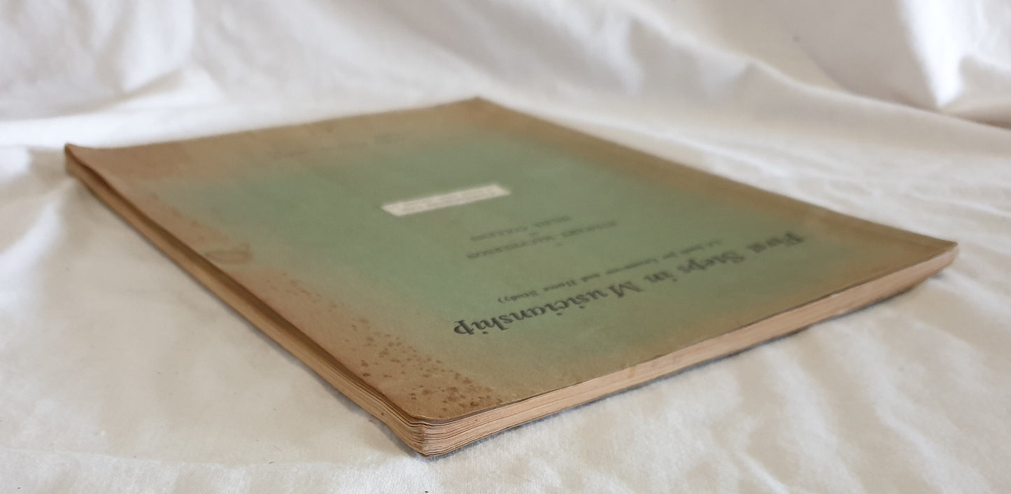 First Steps in Musicianship by Stewart MacPherson and Hilda Collens