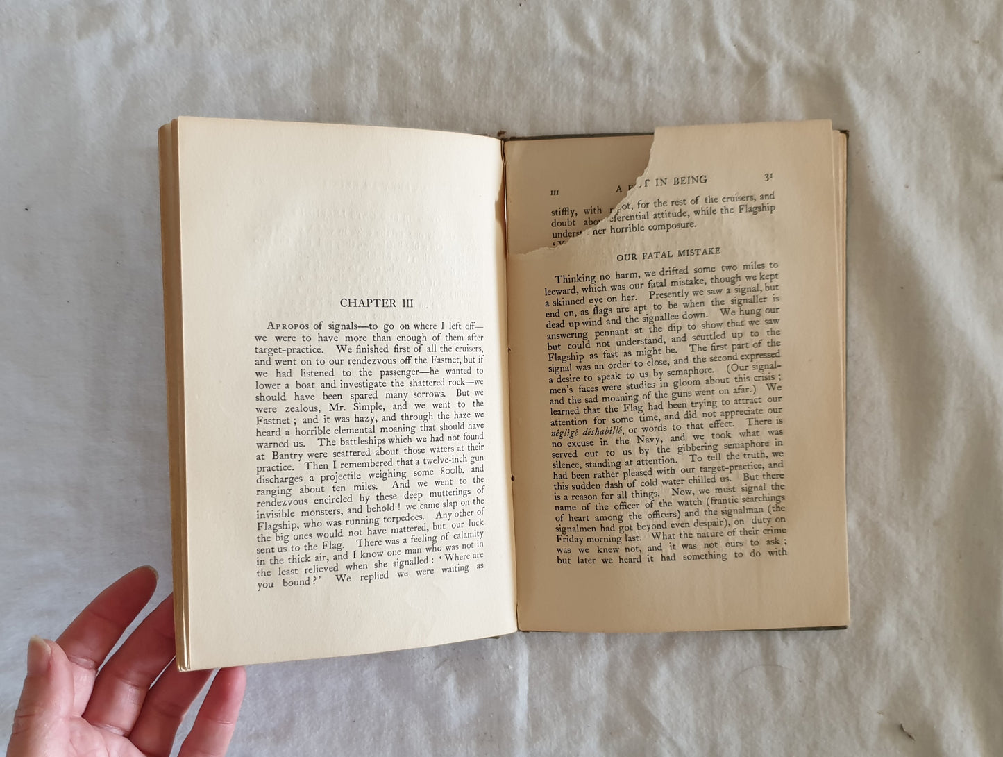 A Fleet in Being by Rudyard Kipling