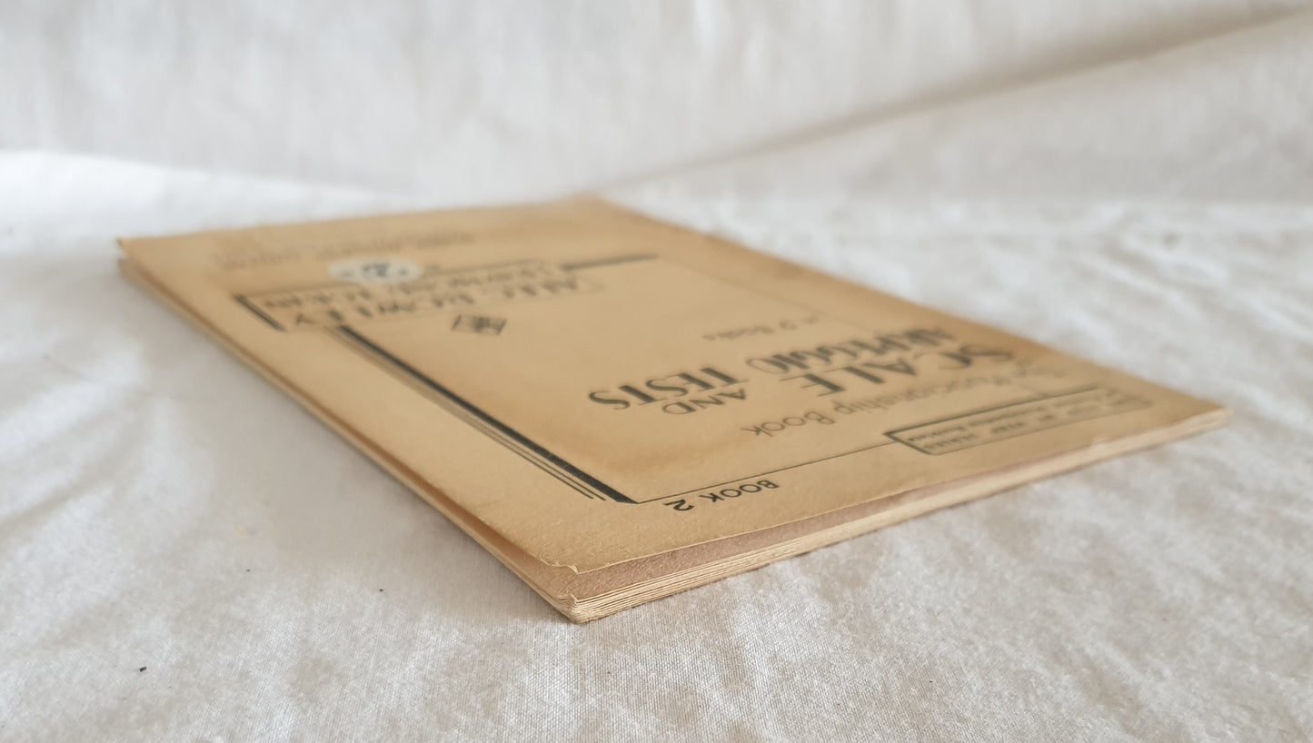 The Musicianship Book of Scale and Arpeggio Tests by Rowley and Tobin