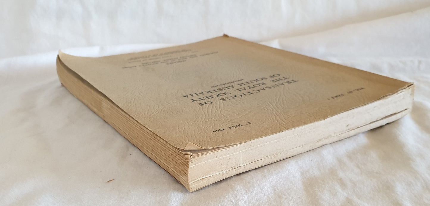 Transactions of The Royal Society of South Australia
