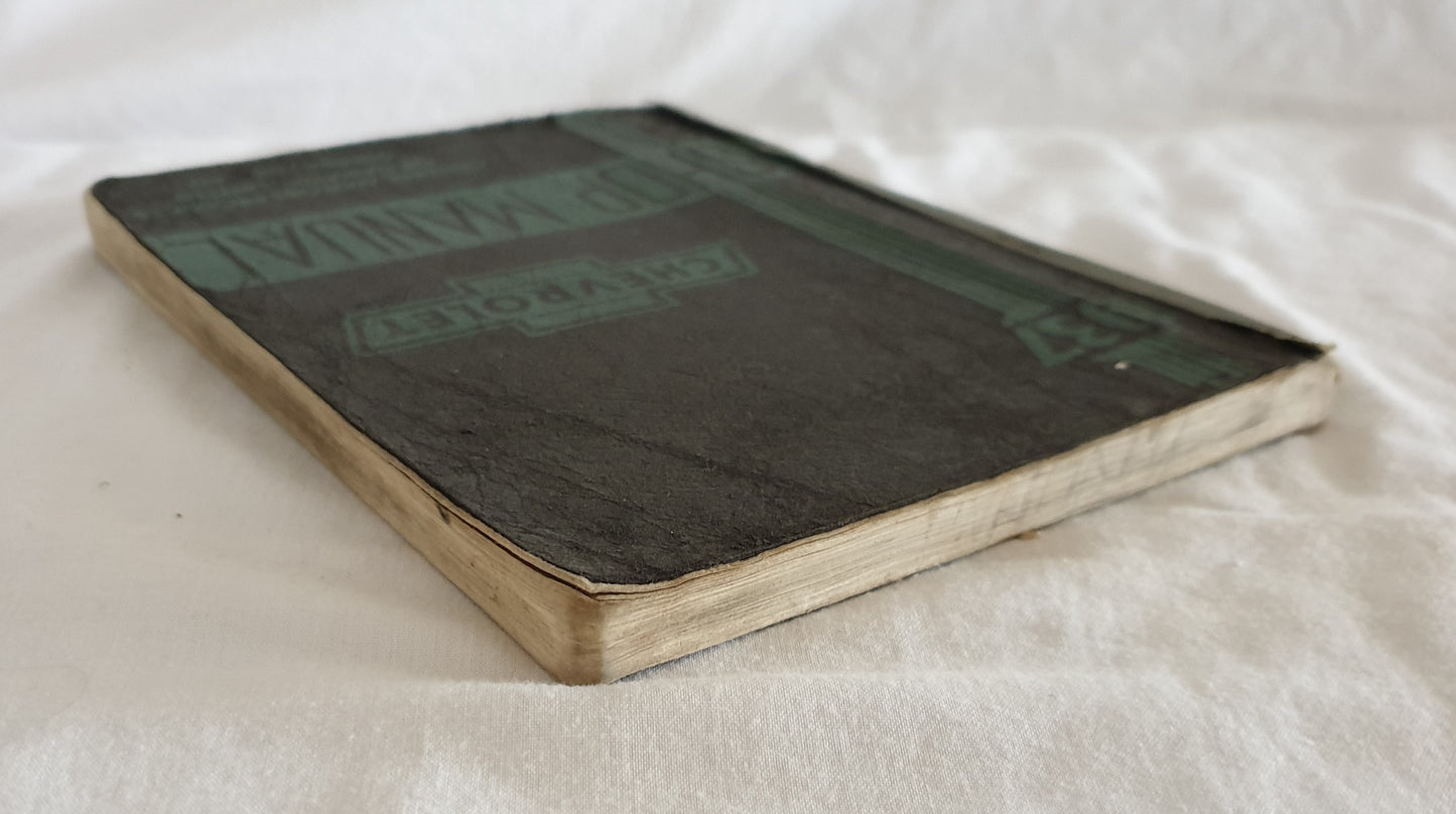 Chevrolet 1937 Shop Manual - General Motors