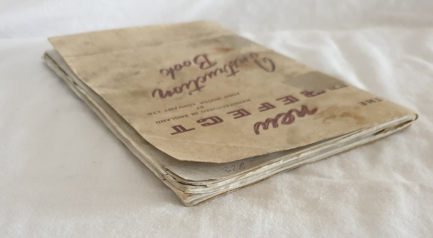 The New Prefect Instruction Book