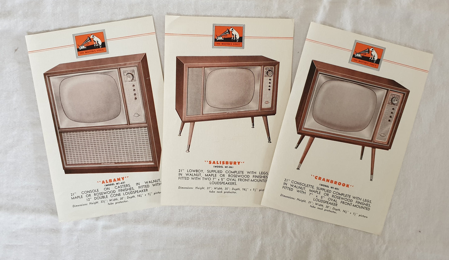 Television and You "His Masters Voice"