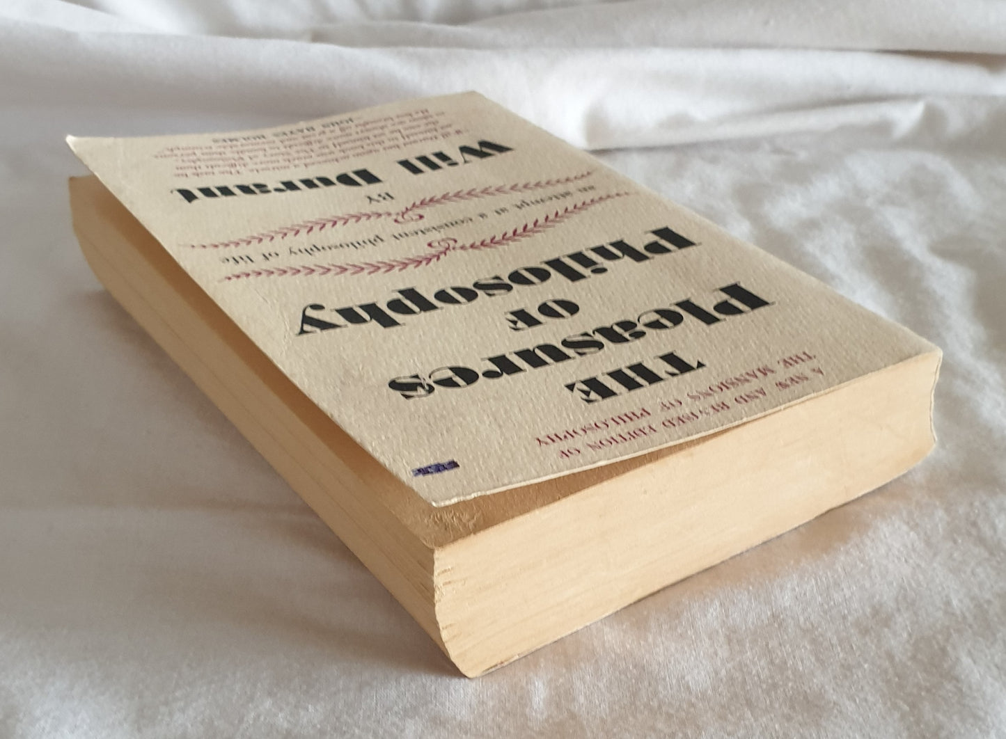 The Pleasures of Philosophy by Will Durant