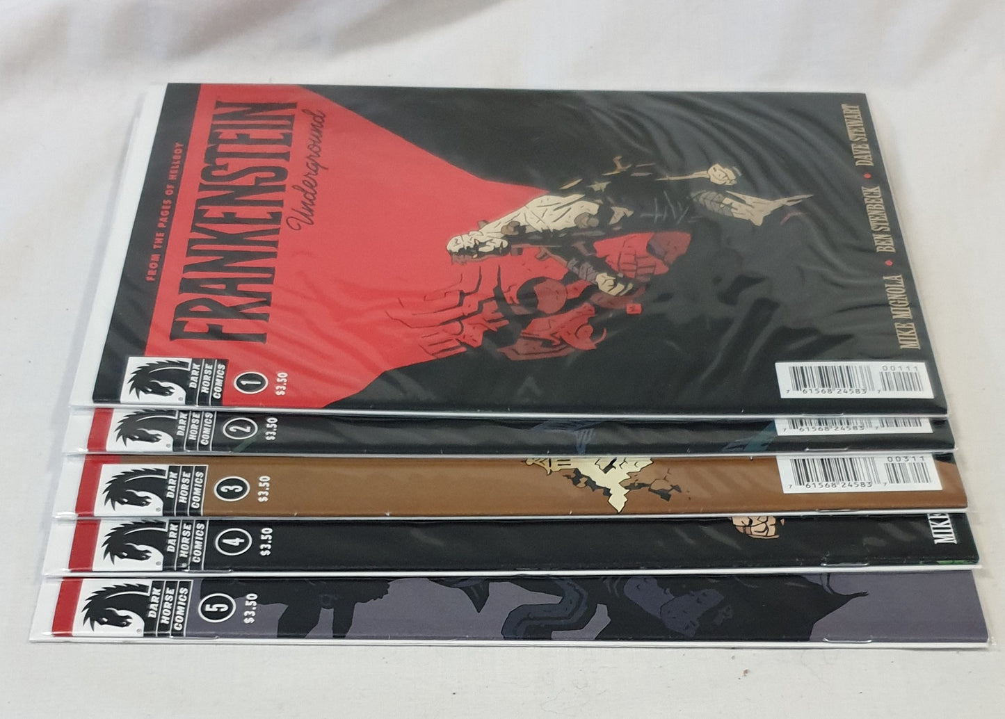 Frankenstein Underground (complete) - Dark Horse Comics by Mignola, Stenbeck and Stewart