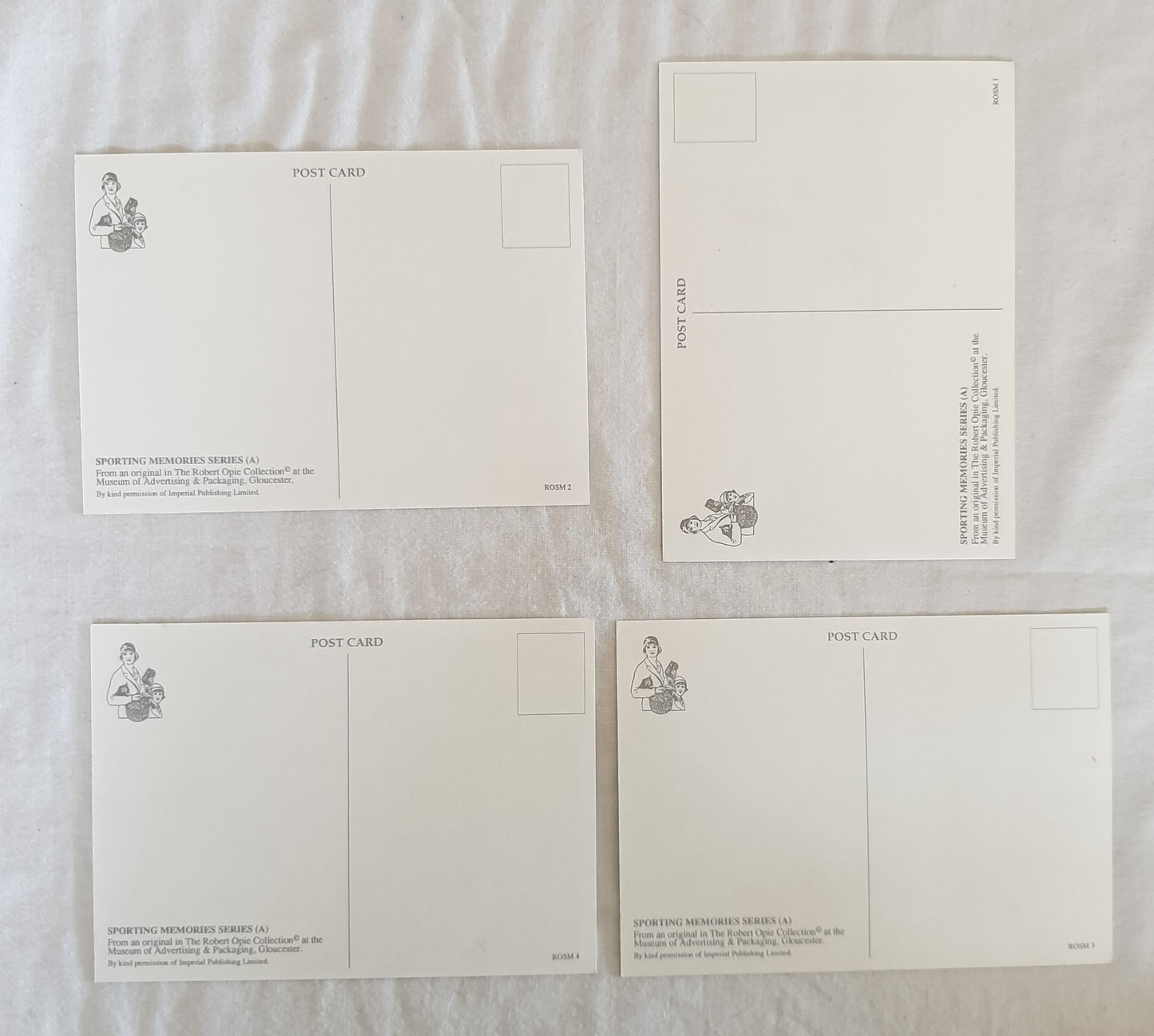 Postcards - Sporting Memories Series (A) from The Robert Opie Collection