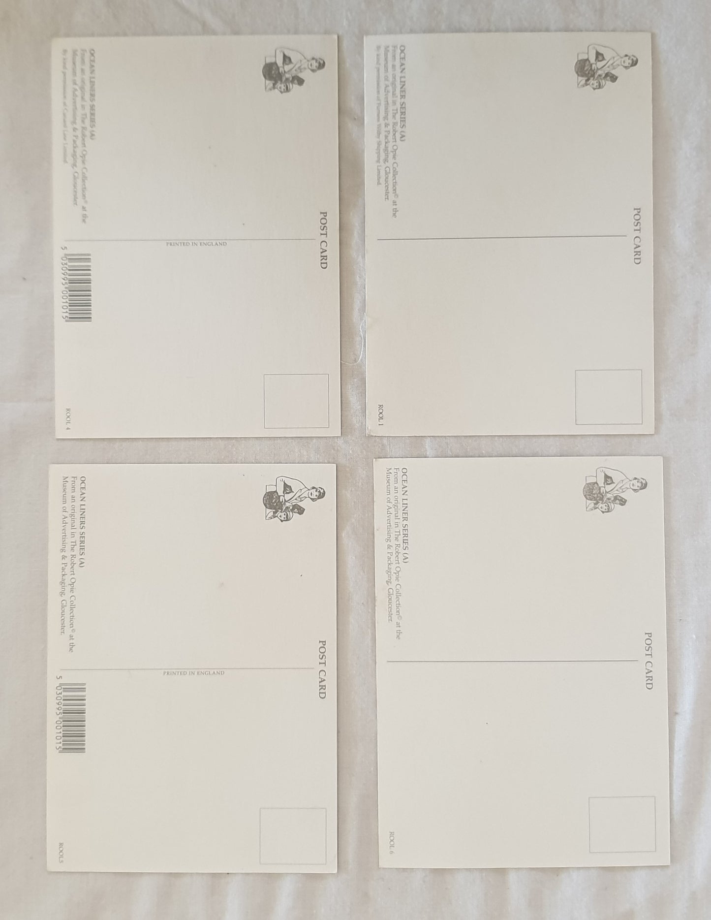 Postcards - Ocean Liners Series (A) from The Robert Opie Collection