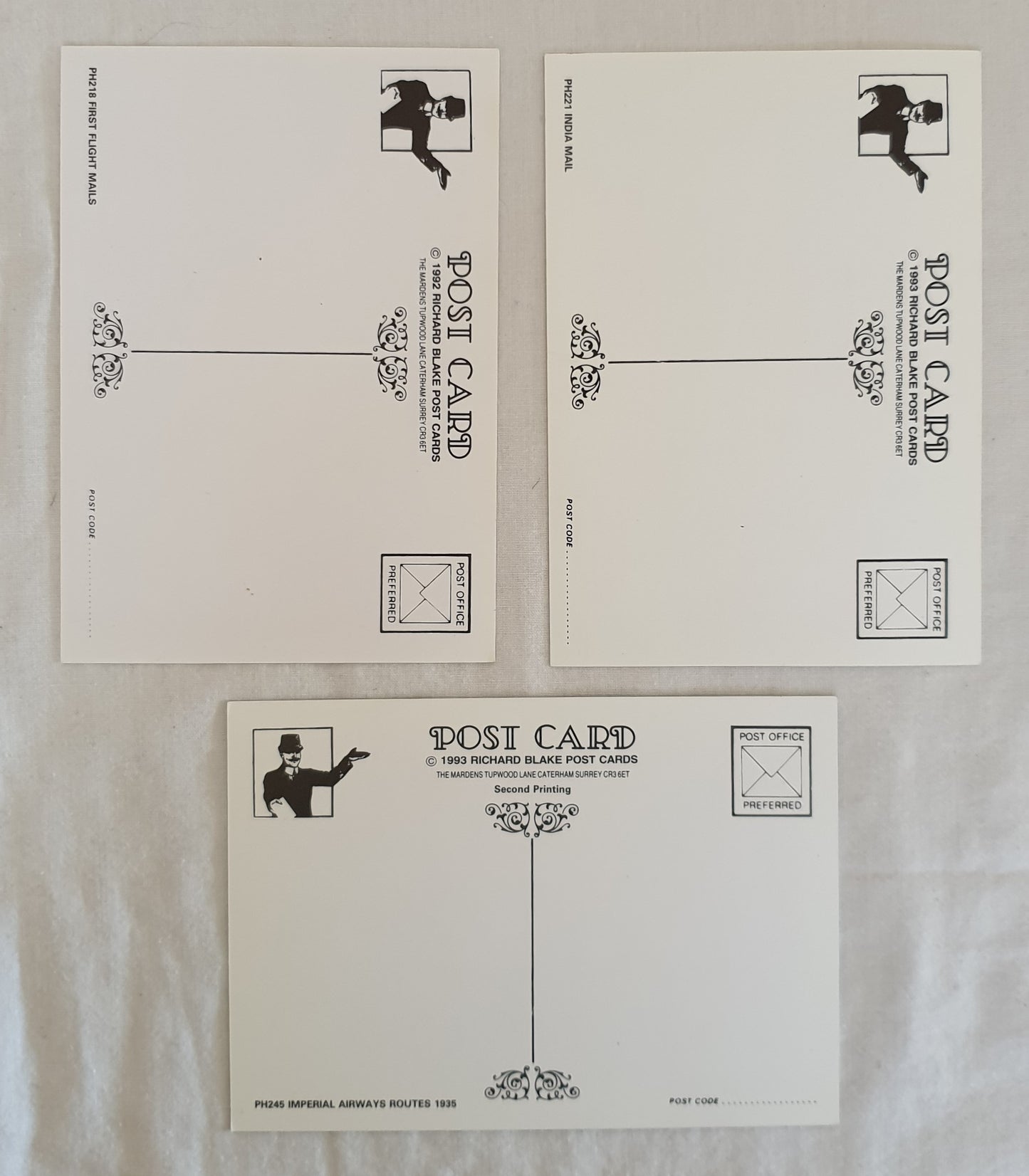 Richard Blake Postcards - Set 3