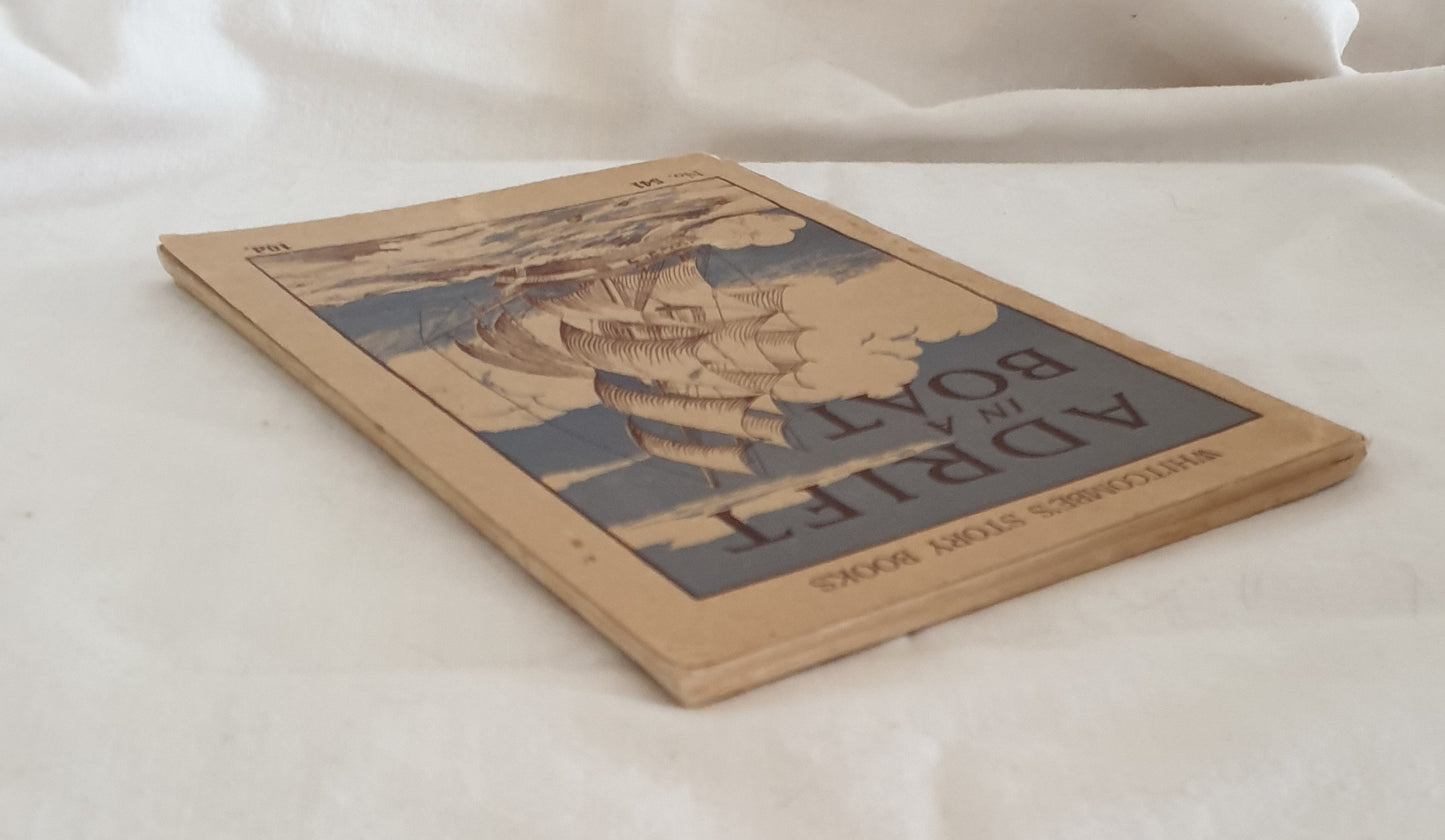 Adrift In A Boat - Whitcombe's Story Books
