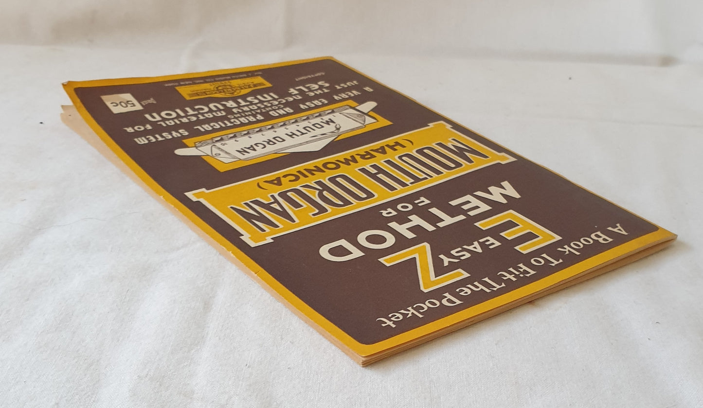 E-Z Method For Mouth Organ (Harmonica) by Wm. Smith Music Co.