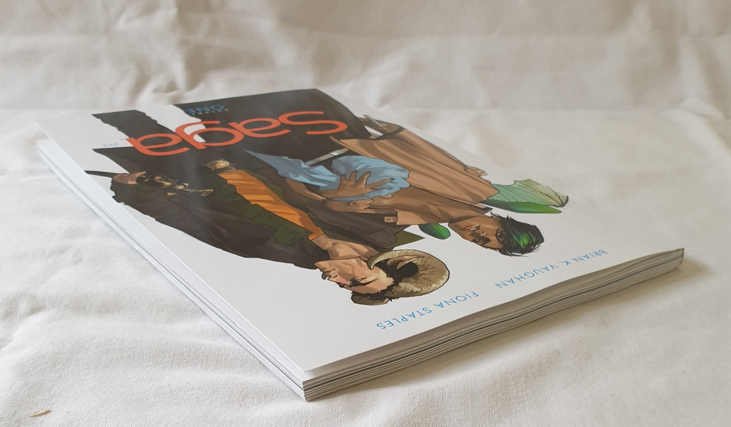 Saga Volume One by Brian K. Vaughan and Fiona Staples