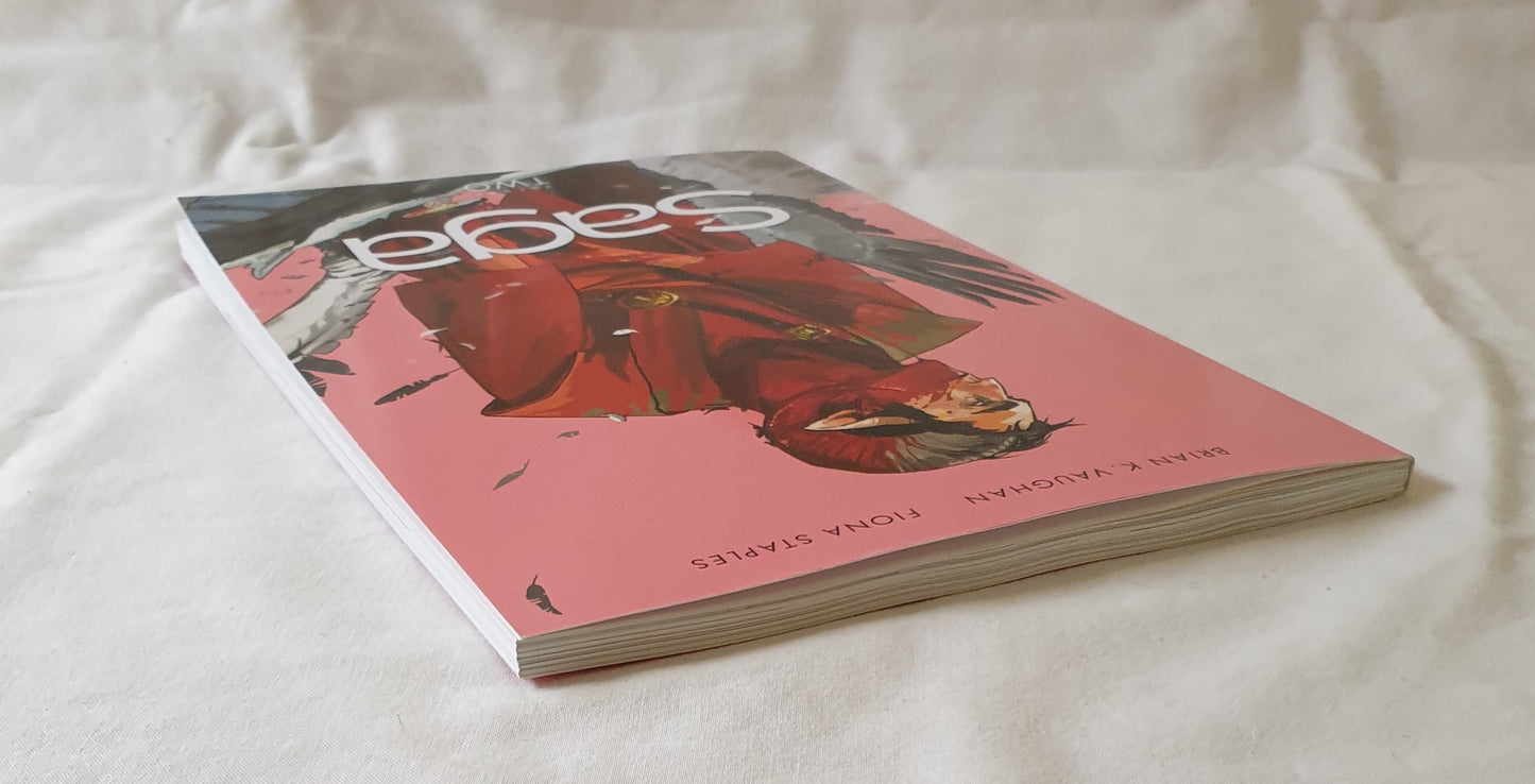 Saga Volume Two by Brian K. Vaughan and Fiona Staples