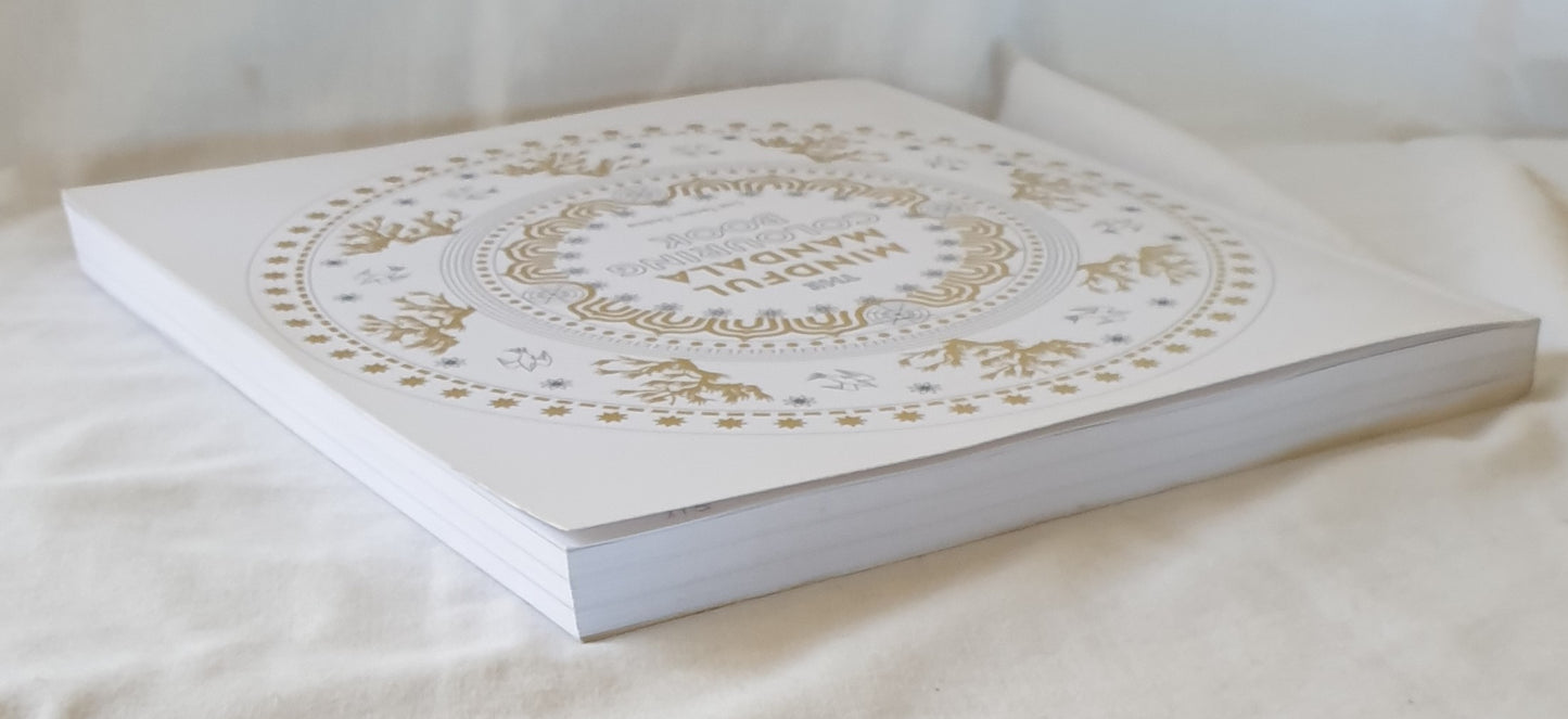 The Mindful Mandala Colouring Book by Lisa Tenzin-Dolma