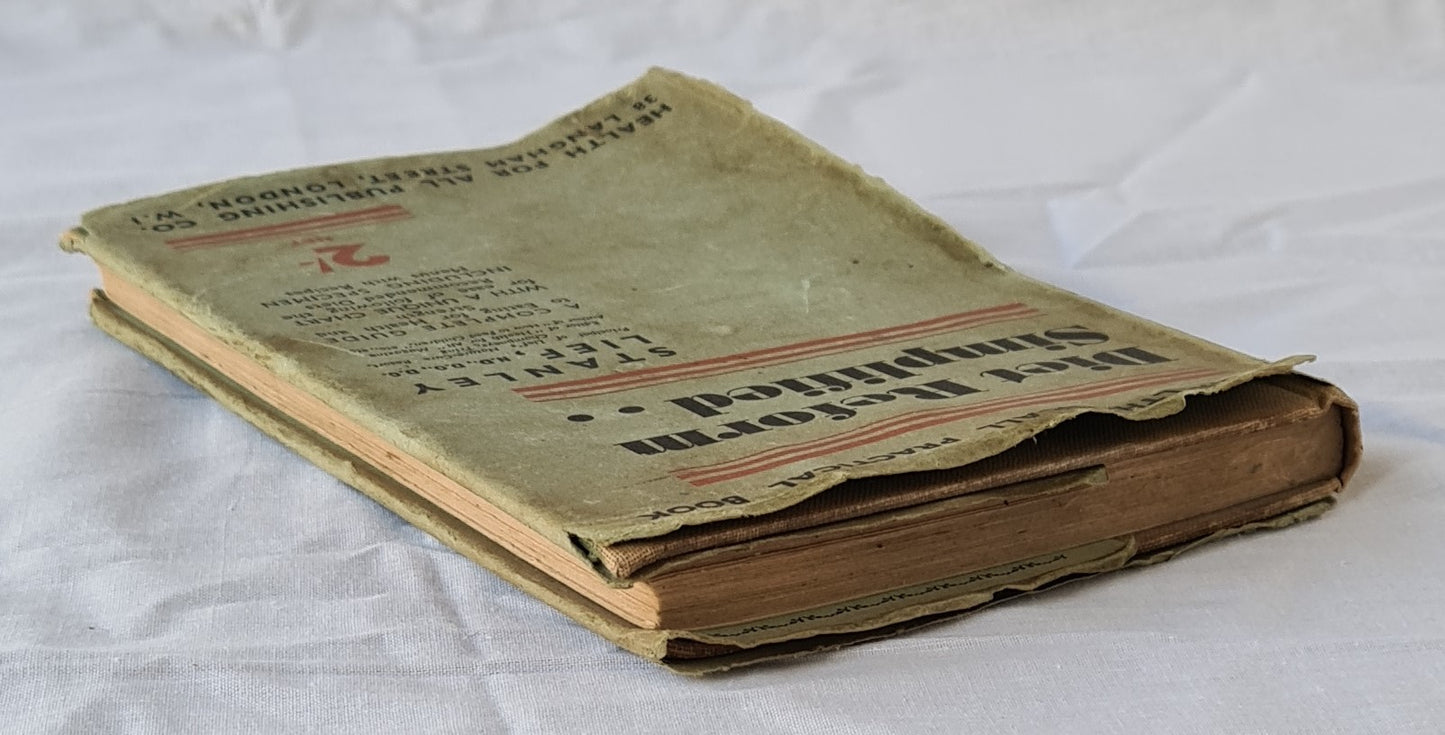 Diet Reform Simplified by Stanley Lief