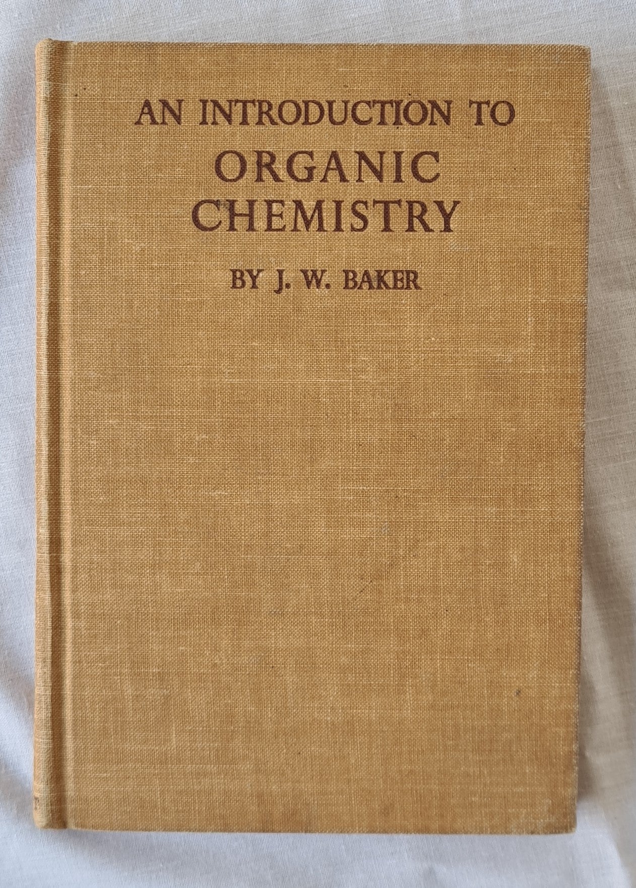 by　–　John　Chemistry　Books　William　Morgan's　to　Rare　An　Baker　Introduction　Organic