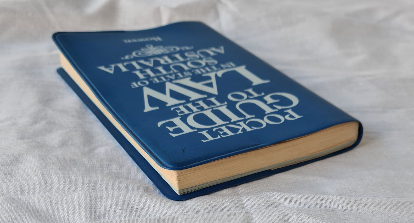 Pocket Guide to the Law in the State of South Australia by Jan Bowen