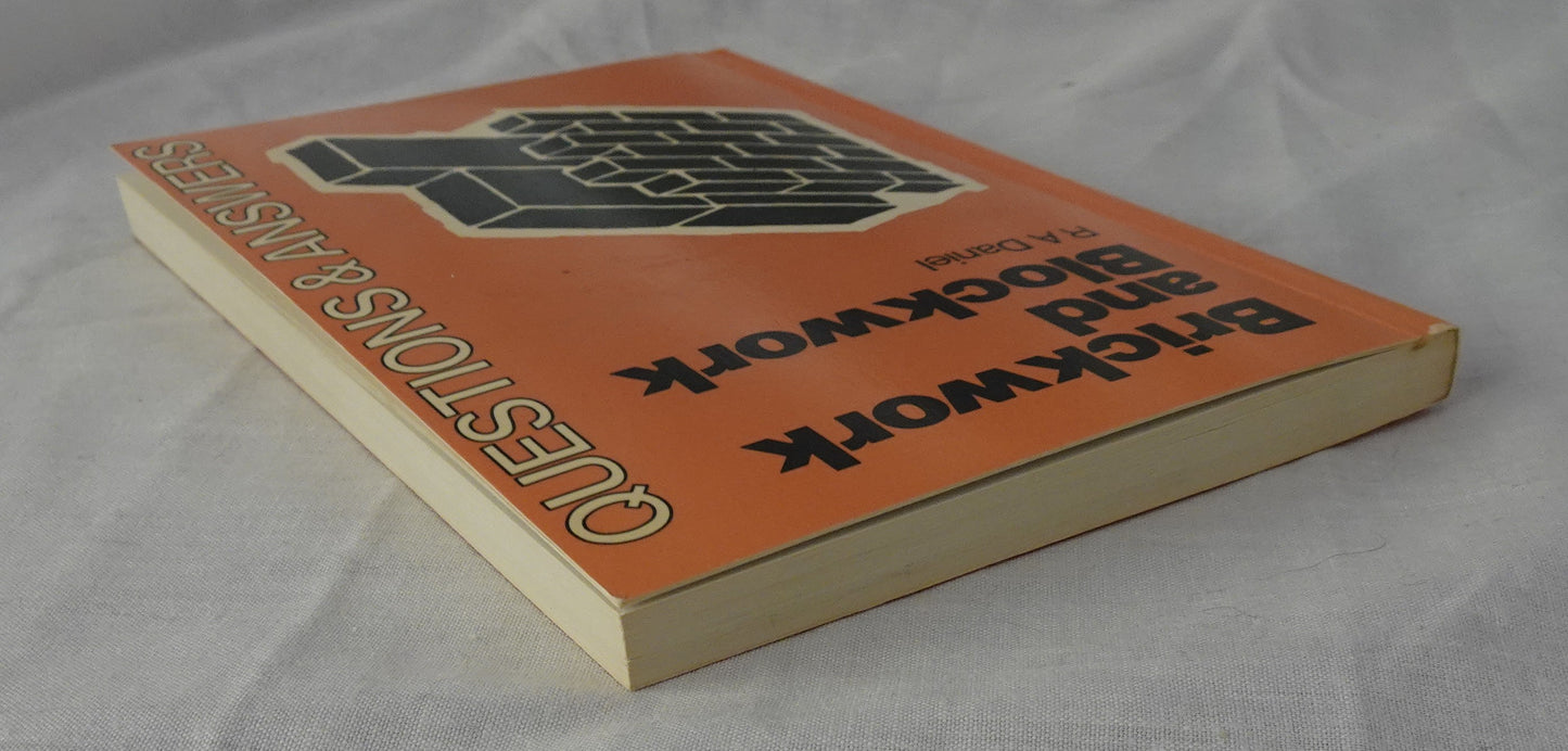 Brickwork and Blockwork by R A Daniel